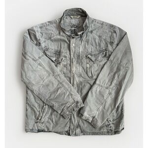 Carbon 2 Cobalt Military Jacket Size L Grey Fatigue Army Utility Field Coat